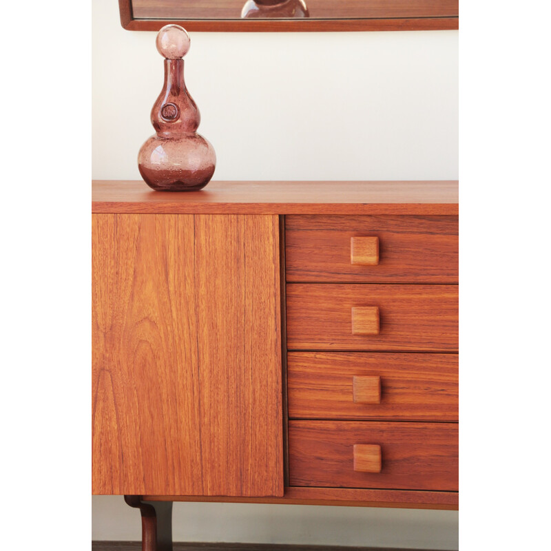 Credenza curva vintage di Peter Hayward per Vanson, 1960