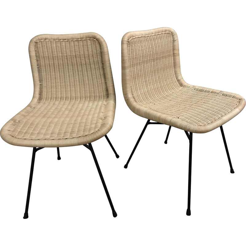 Pair of vintage Ar22 chairs by Design Janine Abraham and Dirk Jan RolL, 1957