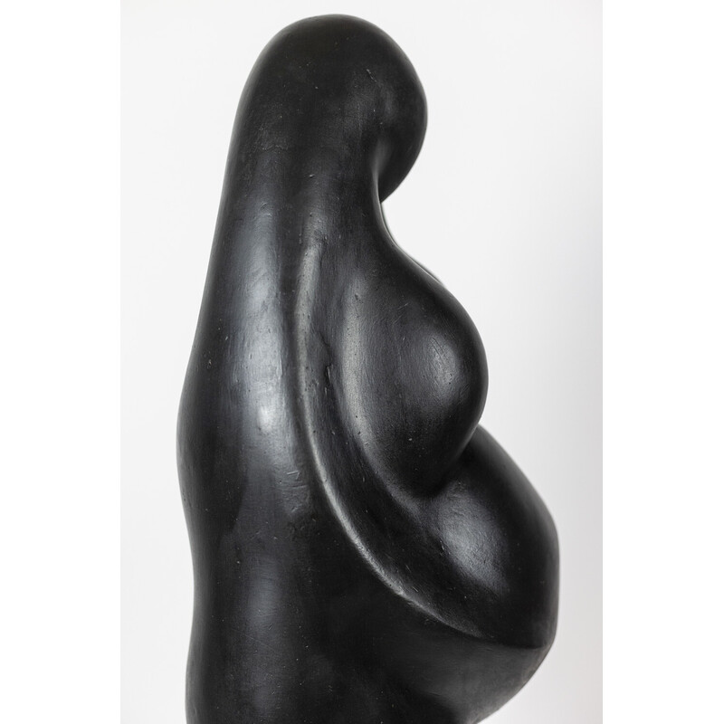 Vintage sculpture "Maternity" by Dragoljub Milosevic, 1970