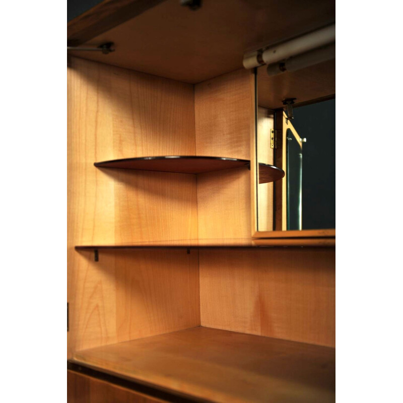 Scandinavian teak and glass dressing table - 1960s