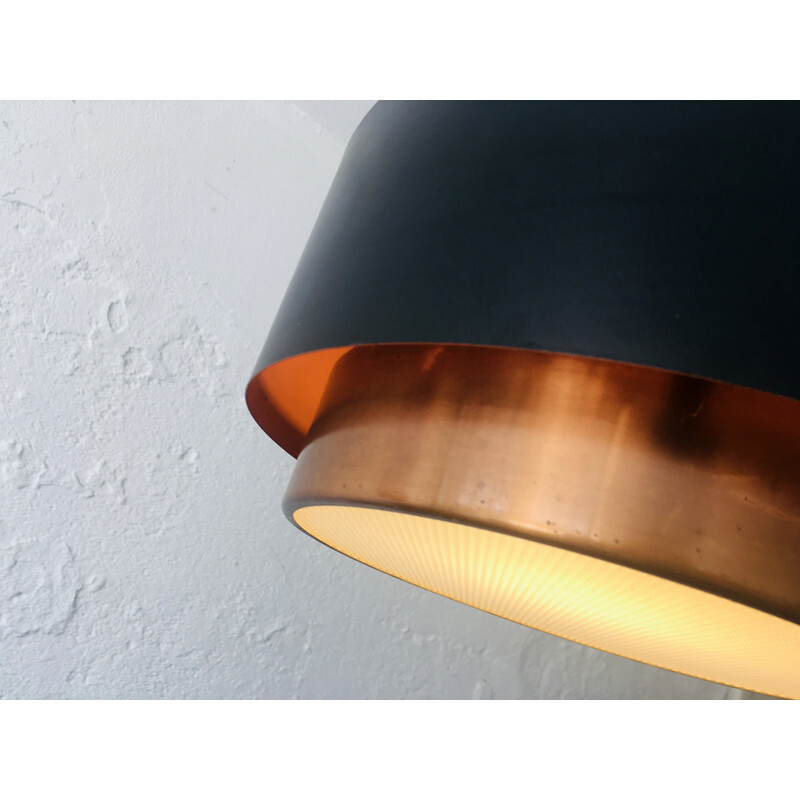 Vintage Saturn pendant lamp by Jo Hammerborg for Fog and Morup, Denmark 1960s