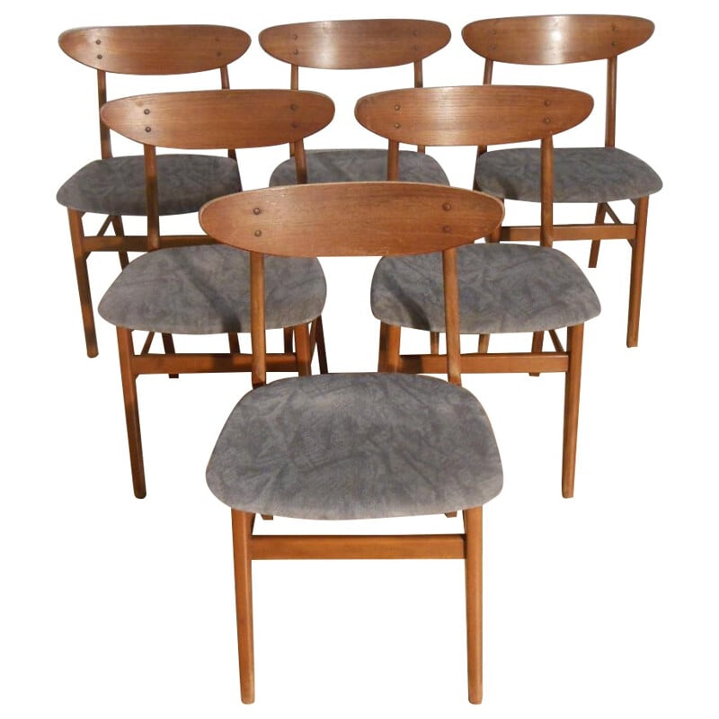 Set of 6 chairs "210", Manufacturer Farstrup - 1960s