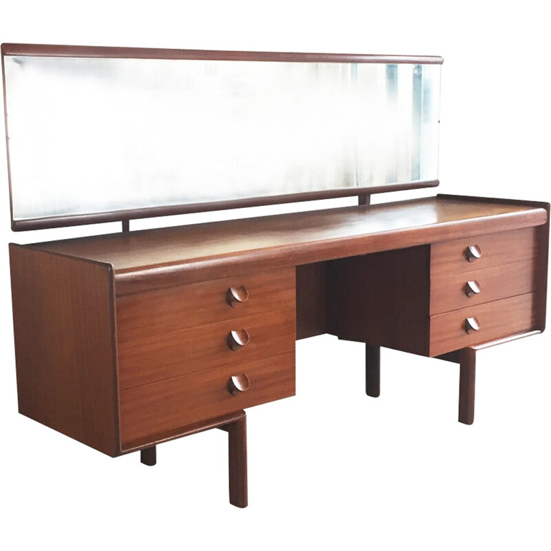 Mid century White and Newton teak dressing table - 1970s