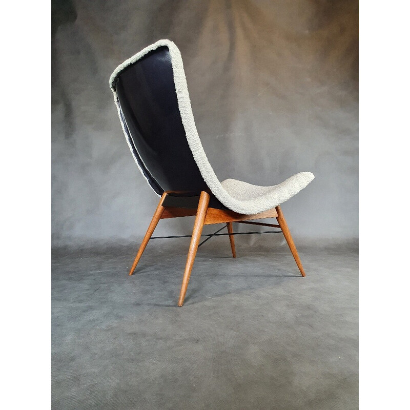 Vintage TV armchair by Miroslav Navràtil for Česky Nabytek, 1960s