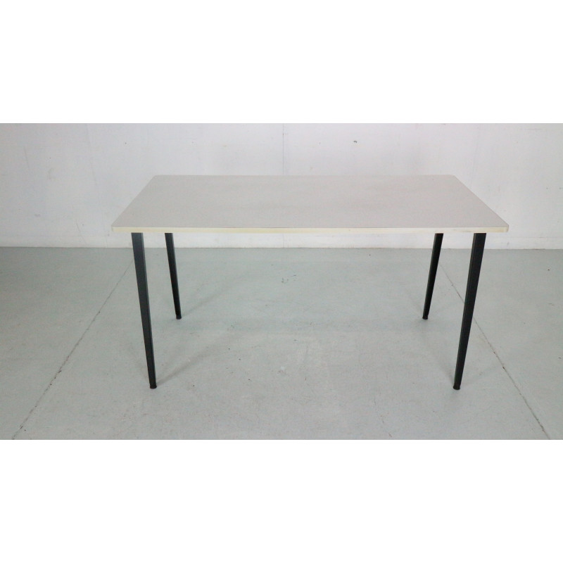 Vintage "Reform" industrial dining table by Friso Kramer for Ahrend de Cirkel, Holland 1955