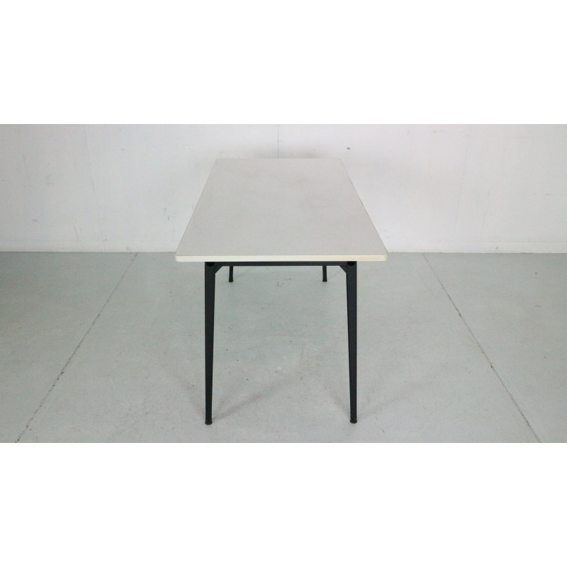 Vintage "Reform" industrial dining table by Friso Kramer for Ahrend de Cirkel, Holland 1955