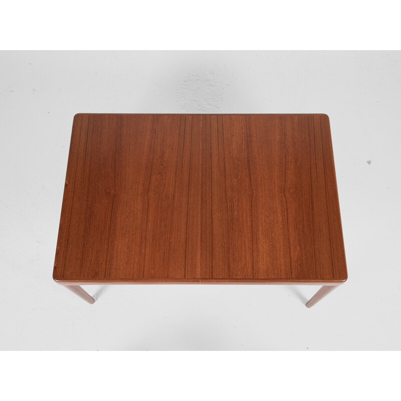 Mid century Danish dining table in teak by Hw Klein for Bramin, 1960s