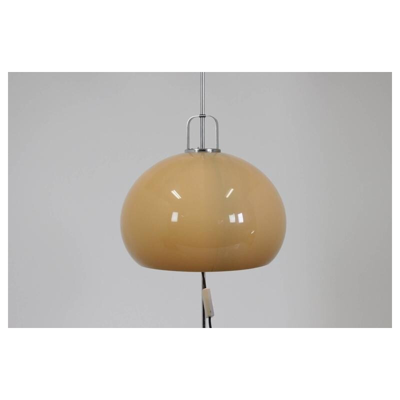 Lampadaire Meblo en plastique et métal chromé - 1970