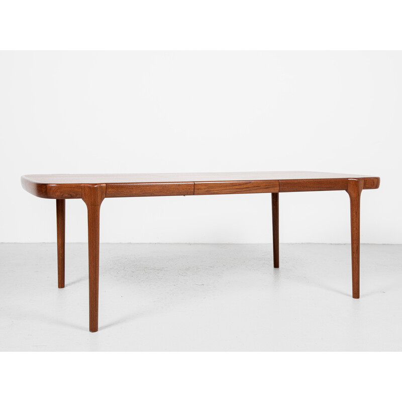 Tavolo danese vintage in teak di Johannes Andersen per Uldum, 1960