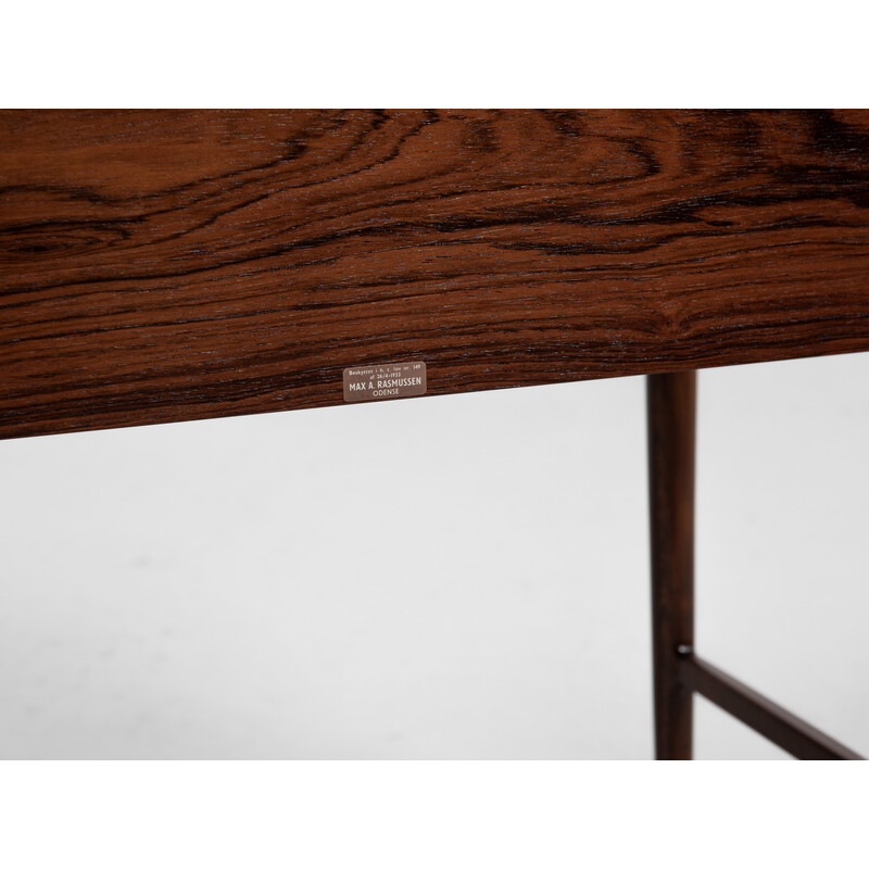 Mid century Danish console in rosewood by Rasmussen, 1960s