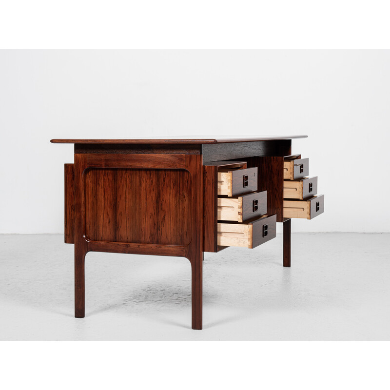 Mid century Danish desk in rosewood by Arne Vodder for Sibast Møbler, 1960s