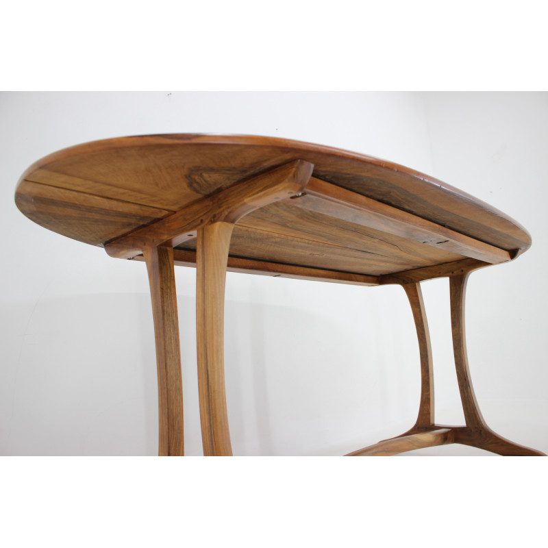 Vintage walnut dining table by William Pagden