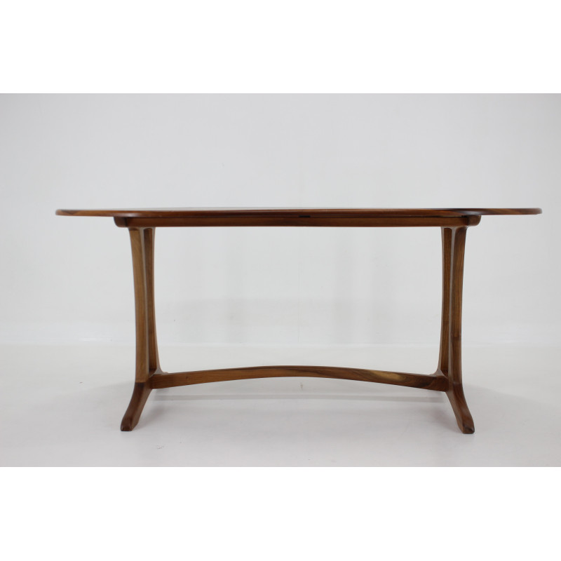 Vintage walnut dining table by William Pagden