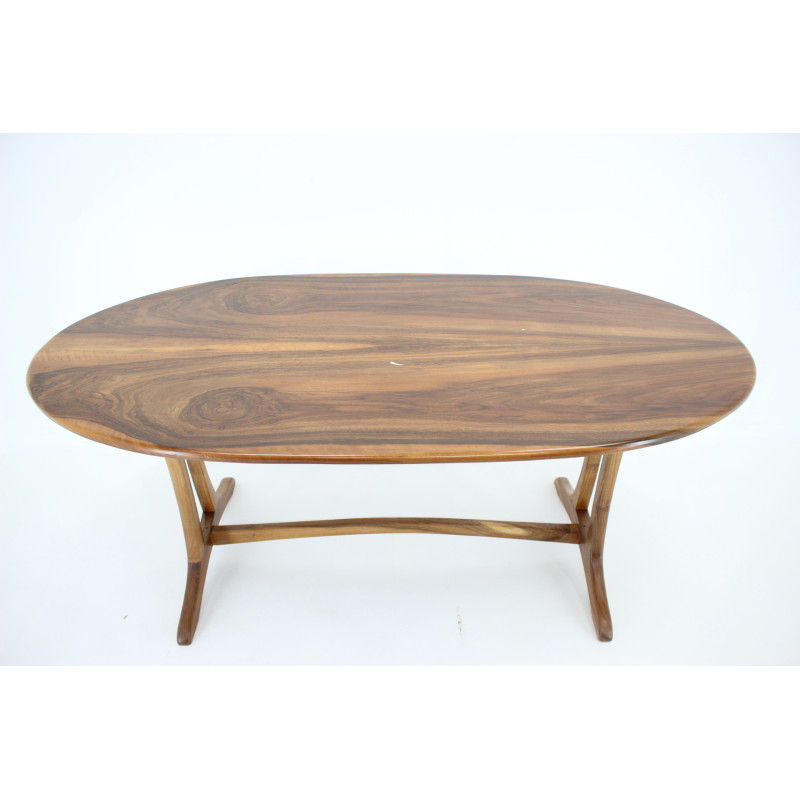 Vintage walnut dining table by William Pagden
