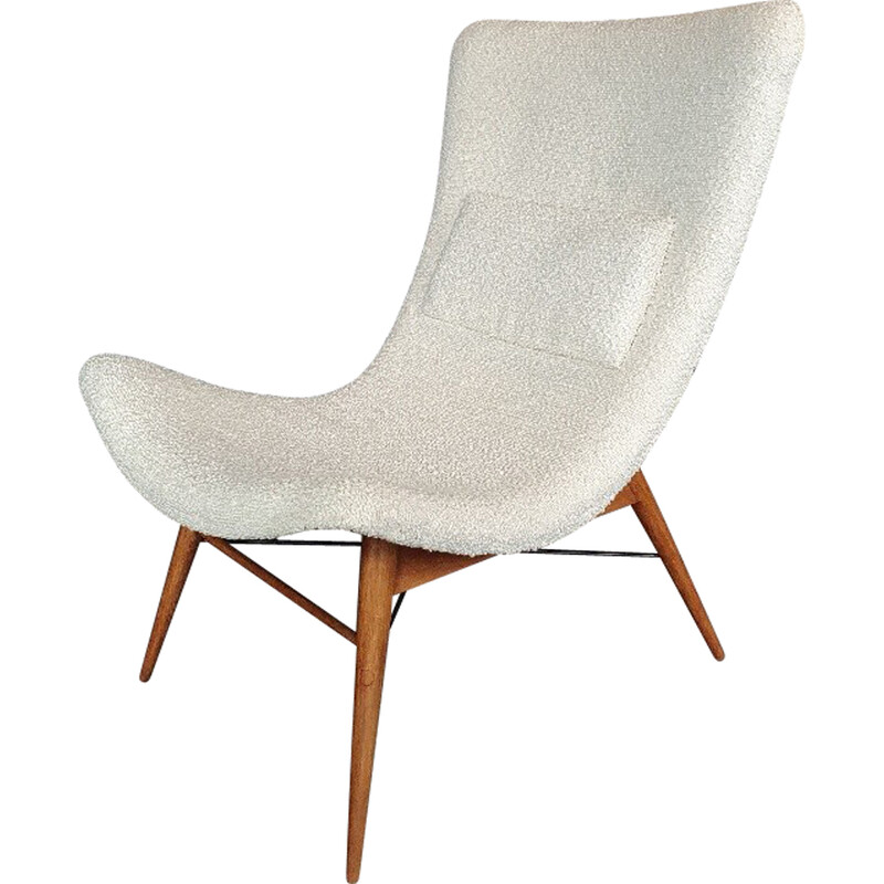 Vintage TV armchair by Miroslav Navràtil for Česky Nabytek, 1960s