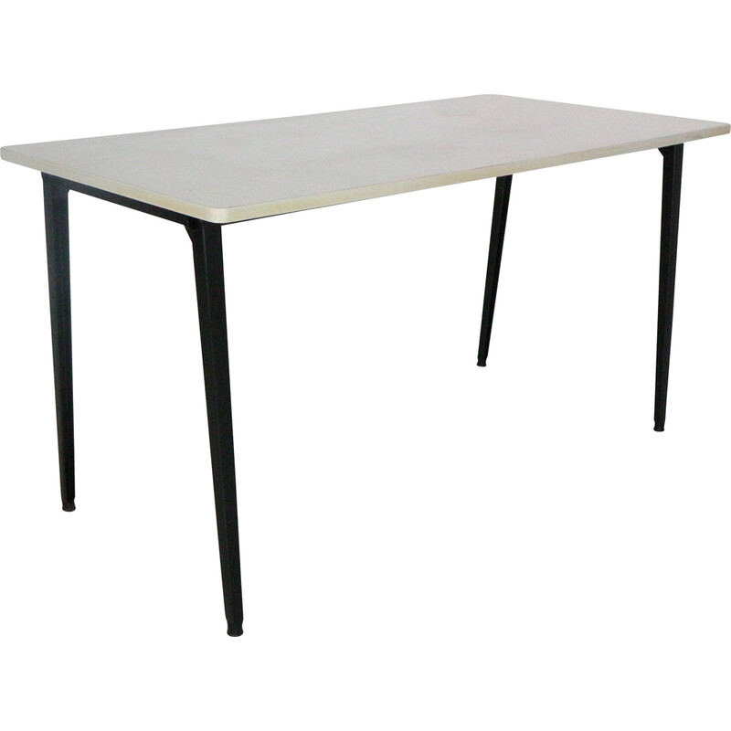 Vintage "Reform" industrial dining table by Friso Kramer for Ahrend de Cirkel, Holland 1955