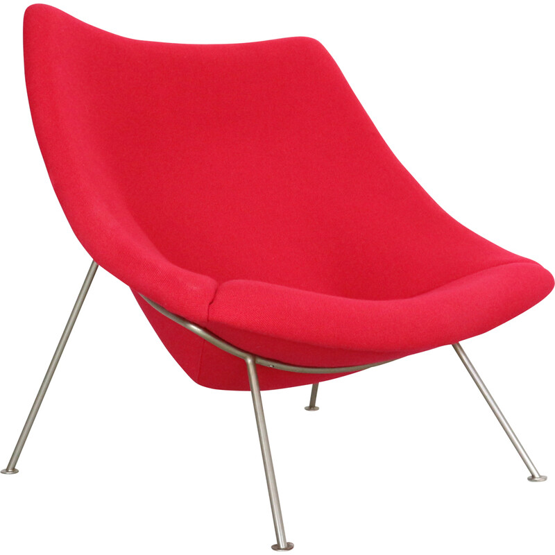 Vintage F157 "Big Oyster" armchair by Pierre Paulin for Artifort, Netherlands 1964