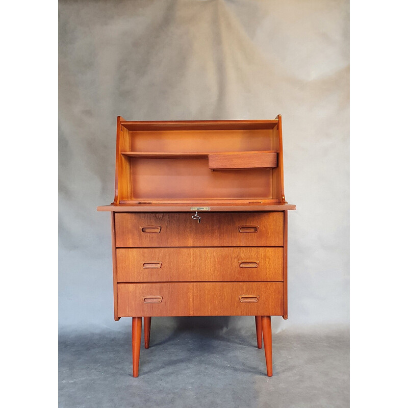 Vintage Norwegian teak secretary, 1960