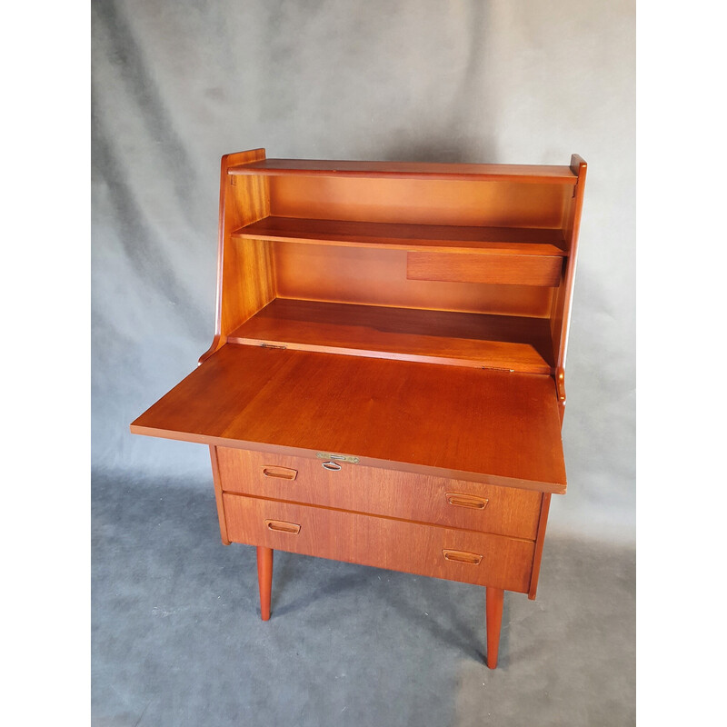 Vintage Norwegian teak secretary, 1960