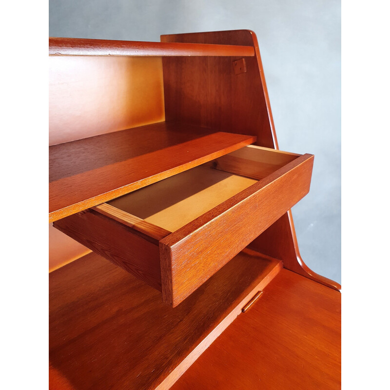 Vintage Noors teakhouten bureau, 1960