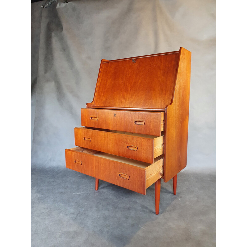 Vintage Norwegian teak secretary, 1960