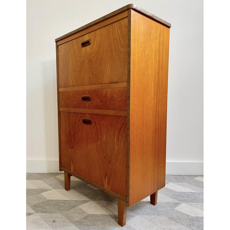 Vintage formica cocktail cabinet, 1950-1960s