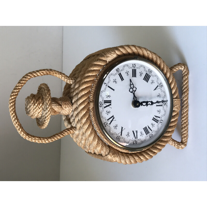 Vintage rope clock, 1960s