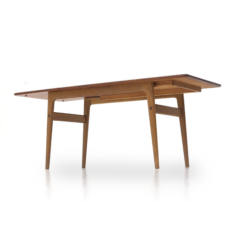 Vintage extendable table in teak veneered, 1950s