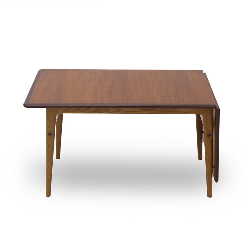Vintage extendable table in teak veneered, 1950s