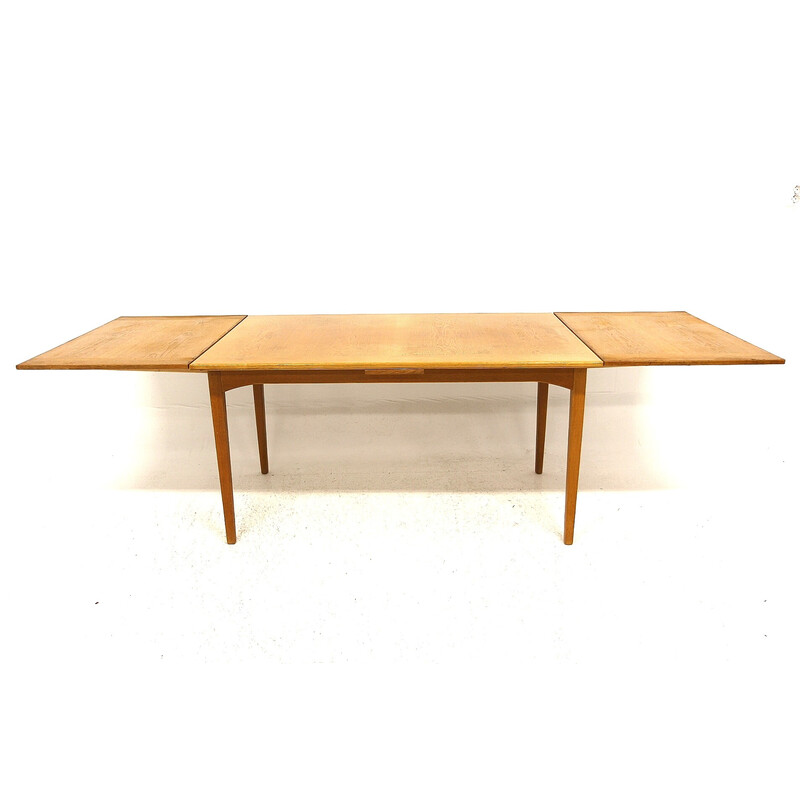 Gustavus" vintage oak table de Carl Malmsten, Suécia 1960
