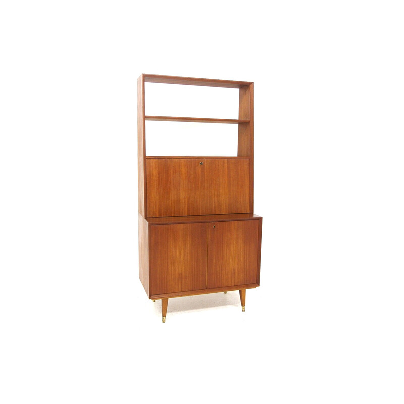 Vintage teak secretary, Sweden 1960