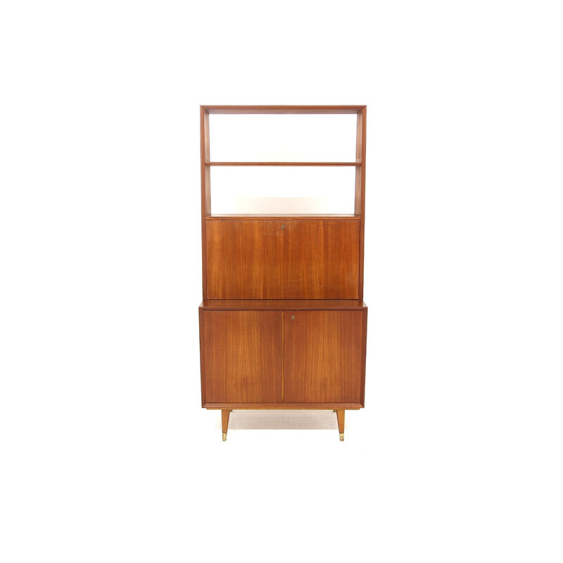 Scrivania vintage in teak, Svezia 1960