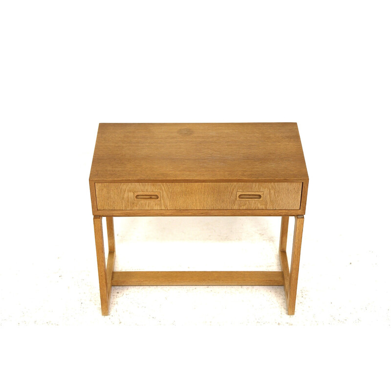 Vintage oakwood console, Sweden 1960