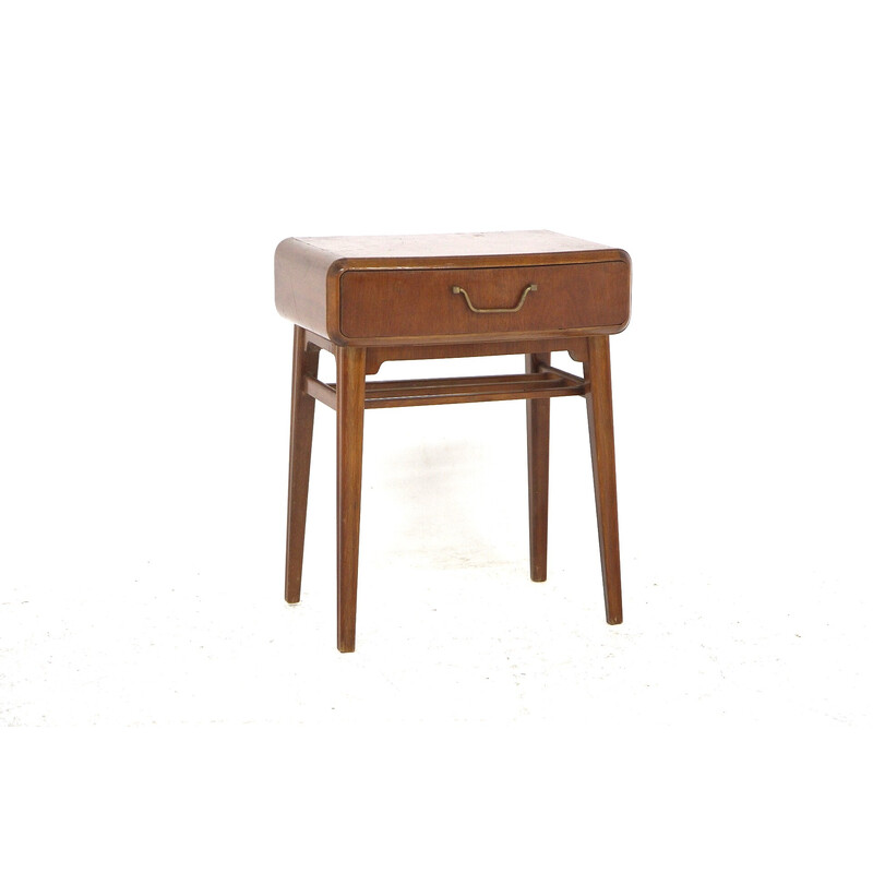 Vintage night stand by Axel Larsson for Bodafors, Sweden 1950