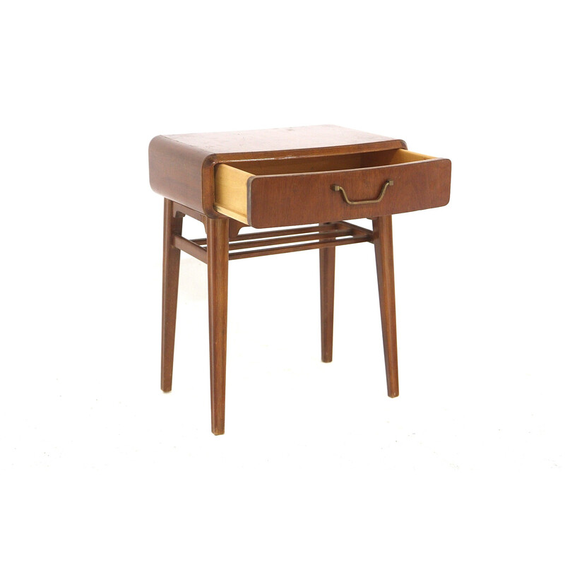 Vintage night stand by Axel Larsson for Bodafors, Sweden 1950