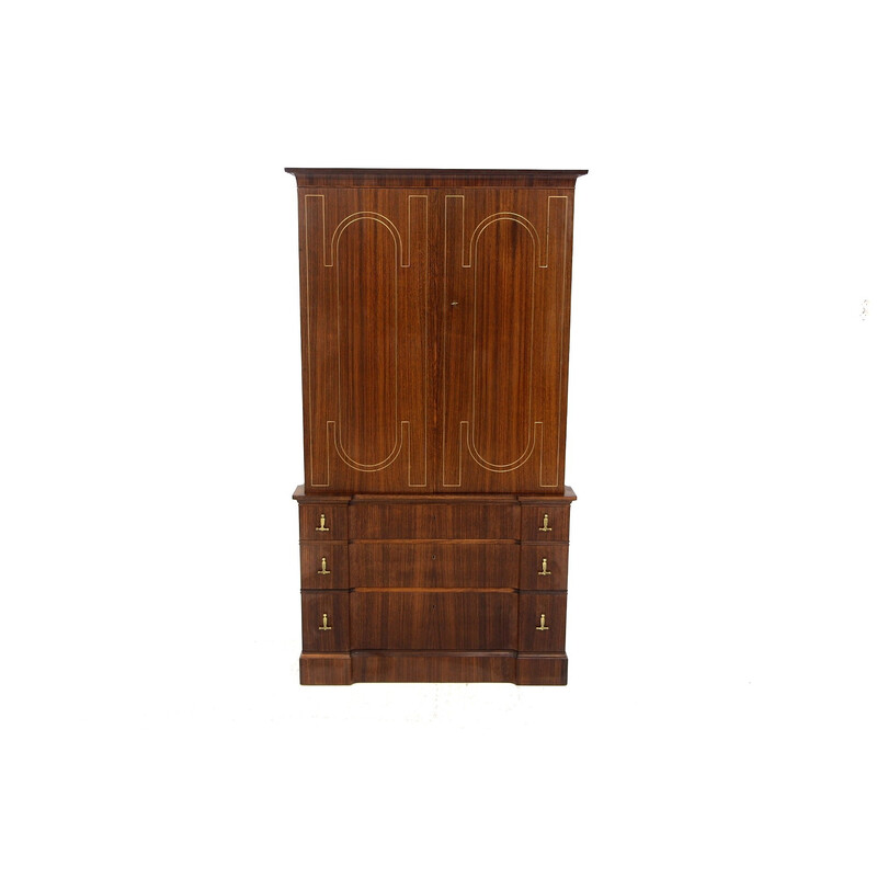 Vintage rosewood cabinet by A. Bäck for Eksjö, Sweden 1950