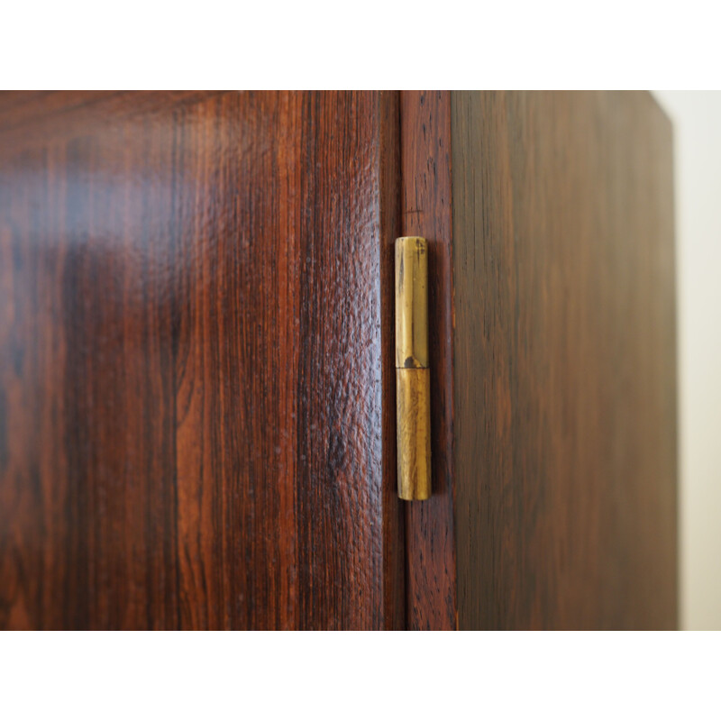 Vintage Danish rosewood bookcase by Kai Winding, 1960s