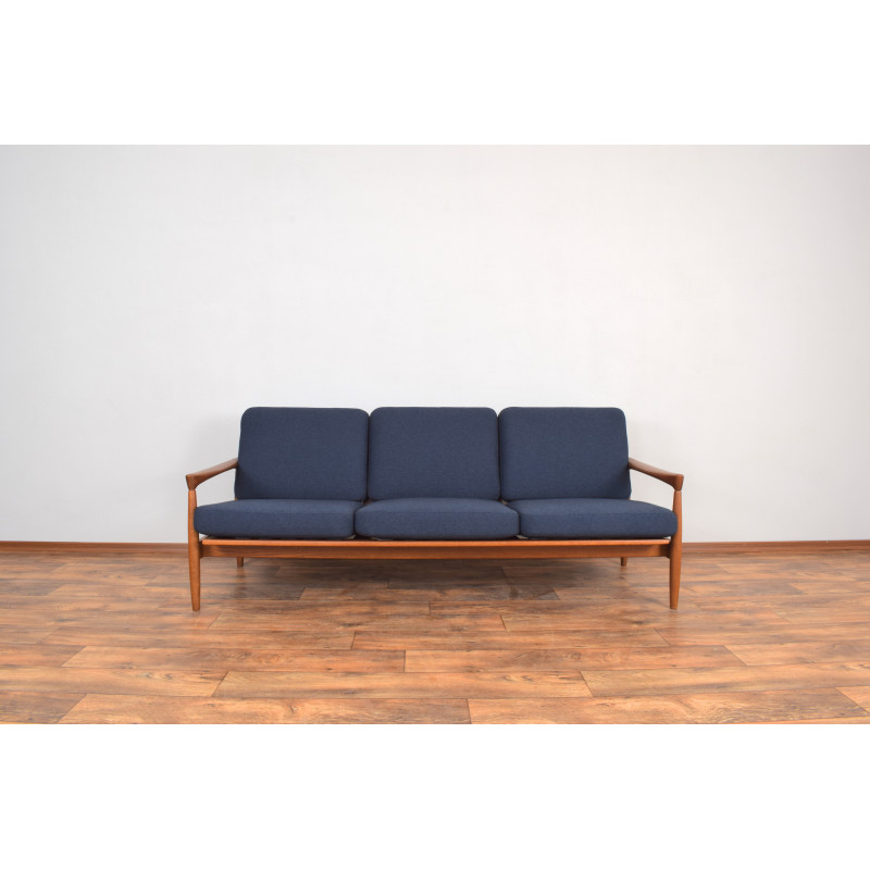Mid-century oakwood sofa by Erik Wørts for Ikea, 1960s