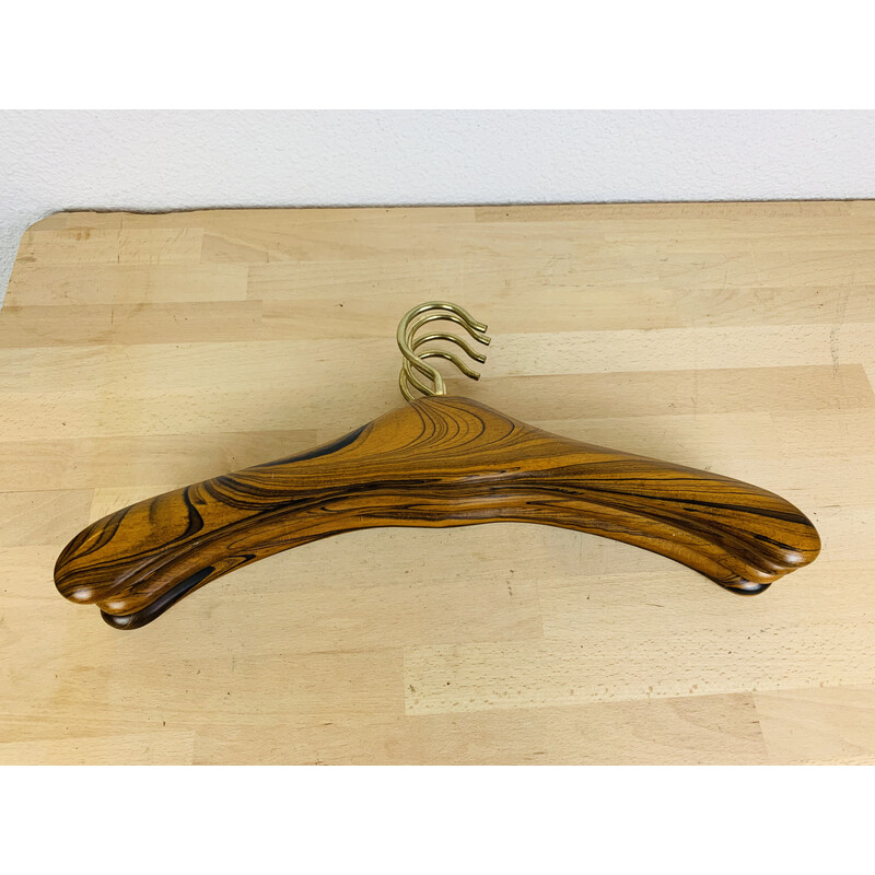 Set of 4 Scandinavian vintage rosewood hangers, 1960