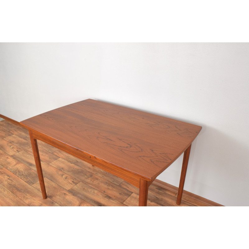 Mid-century Danish teak extendable dining table, 1960s