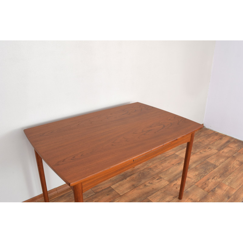 Table extensible danoise vintage en teck, 1960