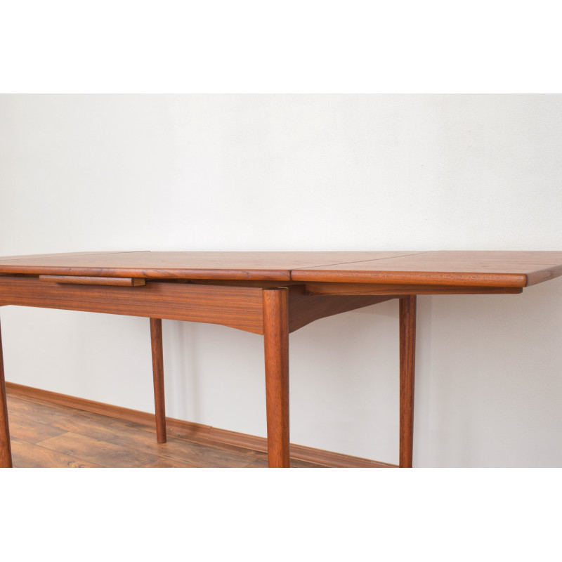 Mid-century Danish teak extendable dining table, 1960s