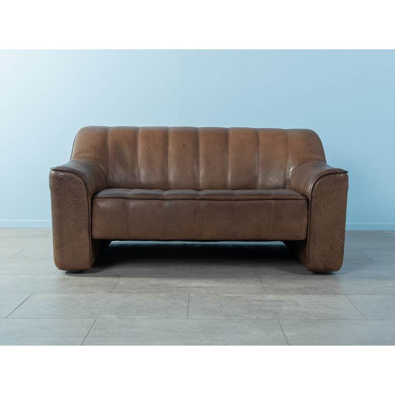 Vintage leather sofa model Ds-44 by DeSede, Switzerland 1970s