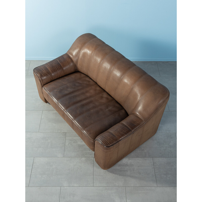 Vintage leather sofa model Ds-44 by DeSede, Switzerland 1970s