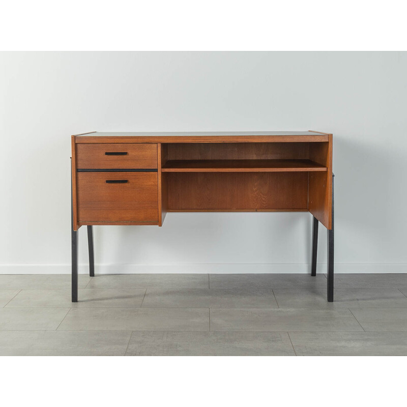 Vintage teakfineer bureau, Duitsland 1960