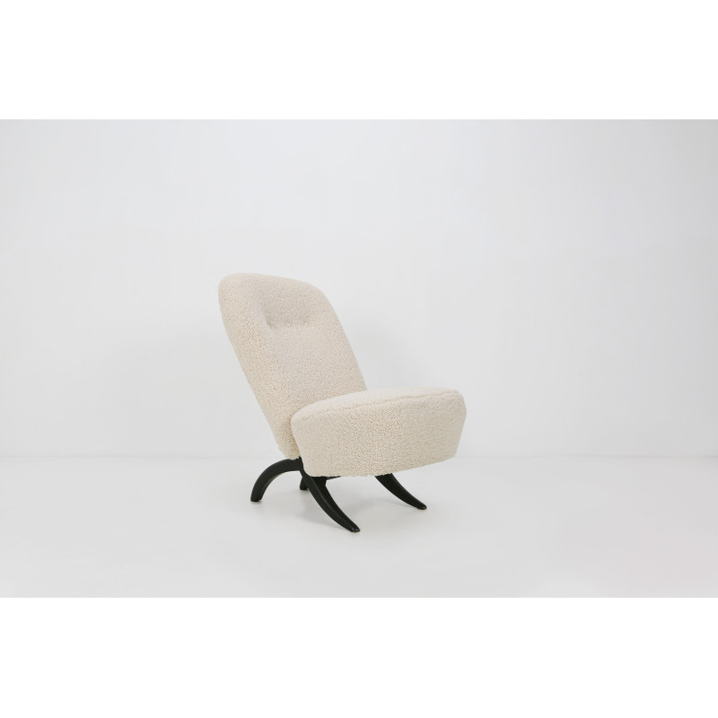 Vintage "Congo" armchair by Theo Ruth for Artifort, 1952