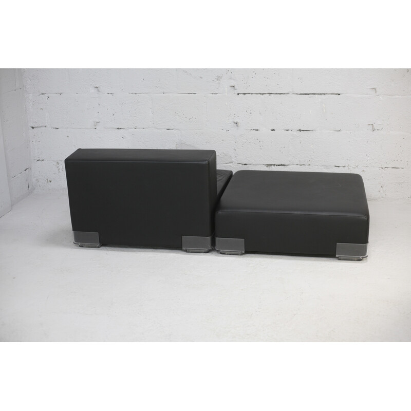 2-seater vintage modular sofa model "Plastics" by Piero Lissoni, Italy 2005