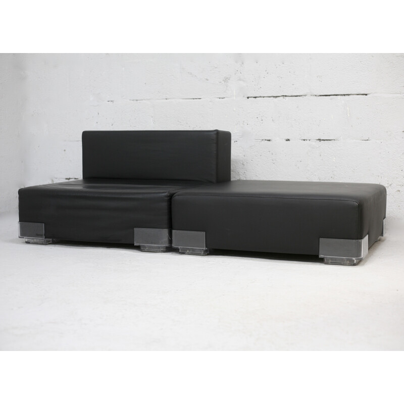 2-seater vintage modular sofa model "Plastics" by Piero Lissoni, Italy 2005