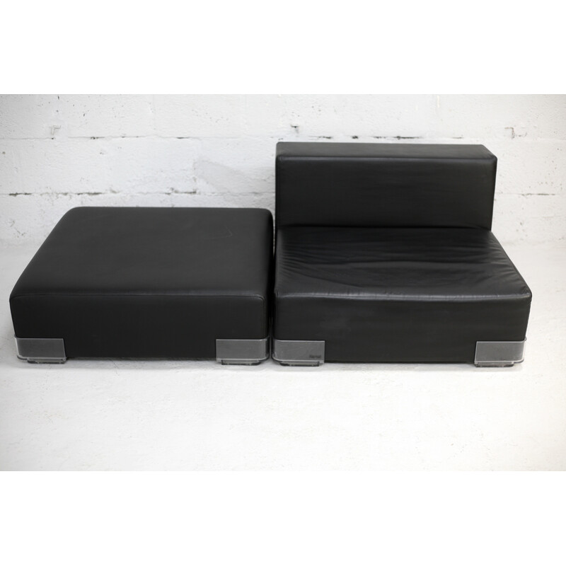 2-seater vintage modular sofa model "Plastics" by Piero Lissoni, Italy 2005