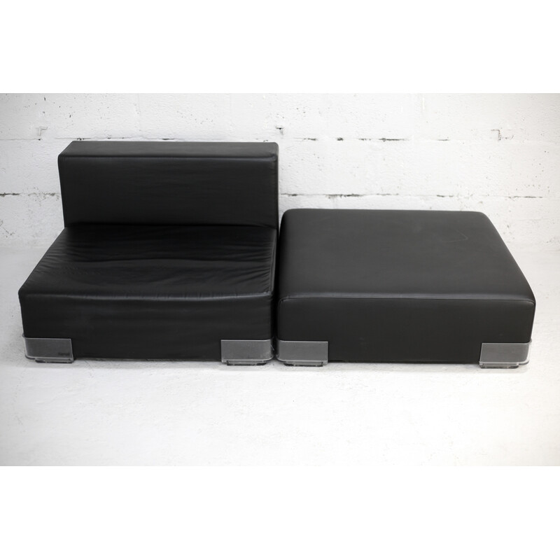 2-seater vintage modular sofa model "Plastics" by Piero Lissoni, Italy 2005